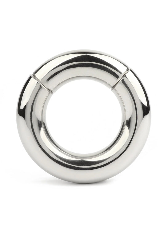Verchroomd U-vormig gewicht met openingsring van 39 mm, stapelbaar