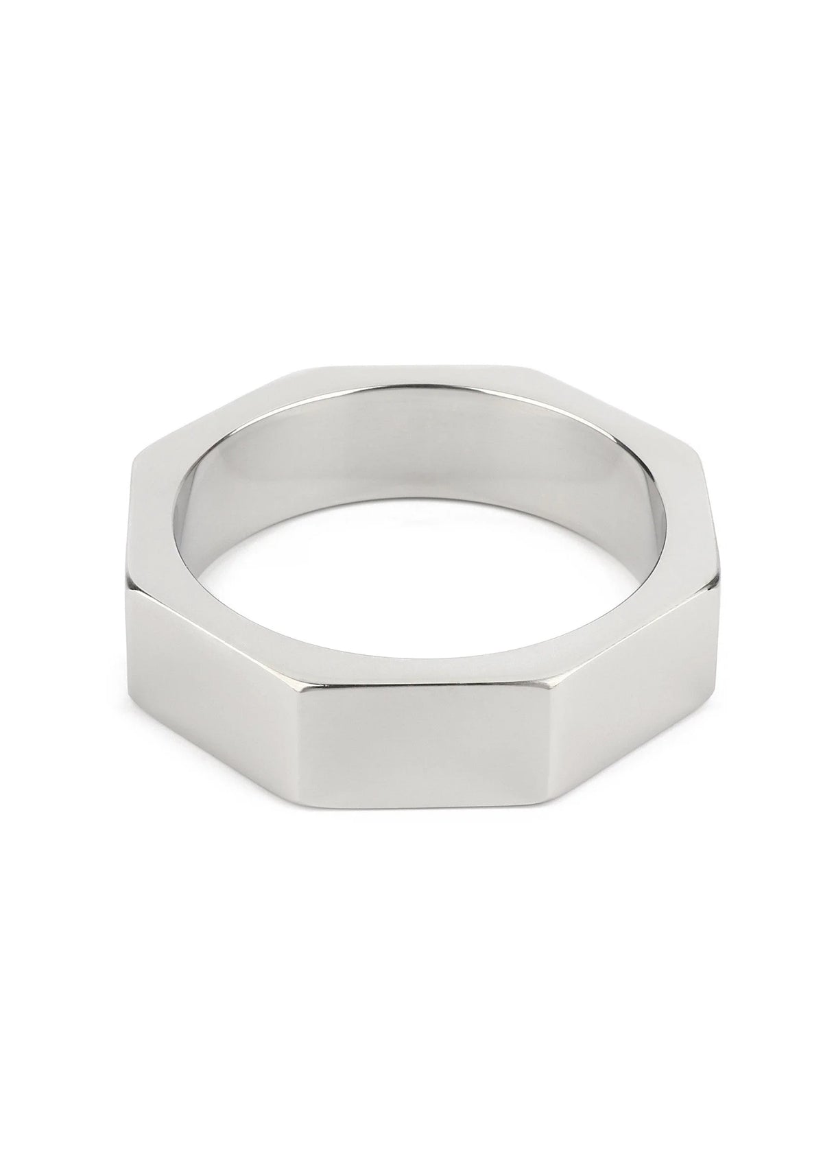 Zilverkleurige hexagonale C-ring (50 mm), Mr. Steel