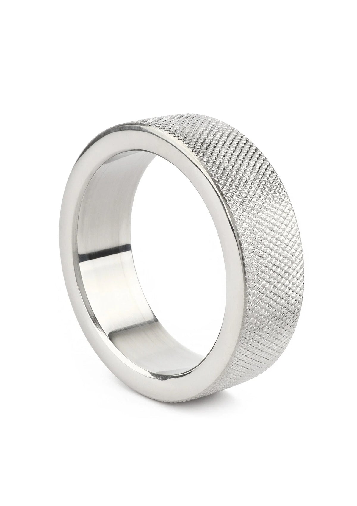 Bestel: CrissCross C - Ring 40mm - bij Happytoys: de erotische sex webshop | liever Happy dan Easy ⭐⭐⭐⭐⭐ - Default Title - 38217 - SILVER