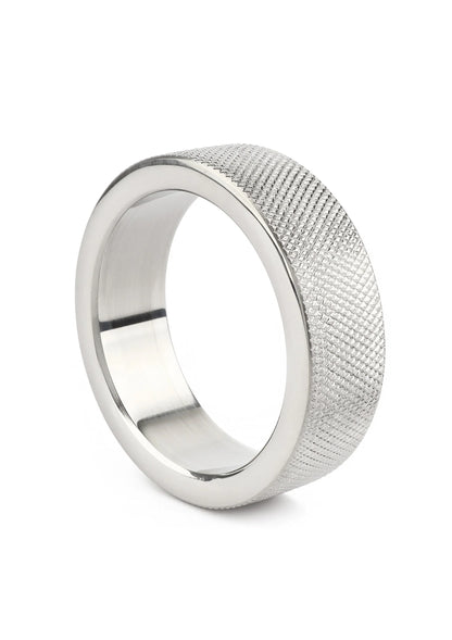 Bestel: CrissCross C - Ring 40mm - bij Happytoys: de erotische sex webshop | liever Happy dan Easy ⭐⭐⭐⭐⭐ - Default Title - 38217 - SILVER