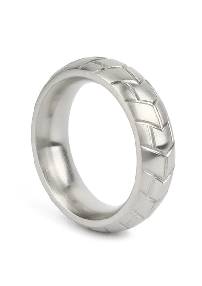 Bestel: MeGa Tire C - Ring Satin 40mm - bij Happytoys: de erotische sex webshop | liever Happy dan Easy ⭐⭐⭐⭐⭐ - Default Title - 38240 - SILVER