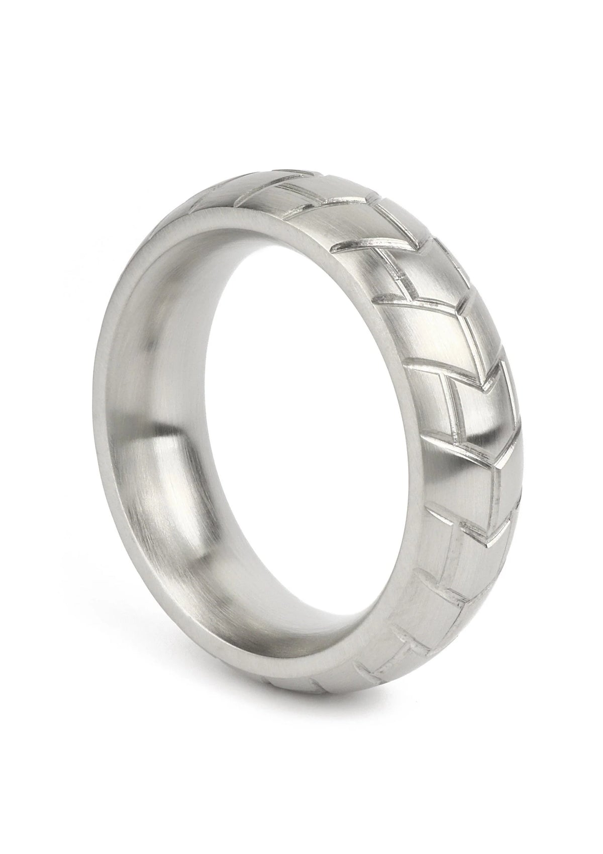 Bestel: MeGa Tire C - Ring Satin 45mm - bij Happytoys: de erotische sex webshop | liever Happy dan Easy ⭐⭐⭐⭐⭐ - Default Title - 38241 - SILVER