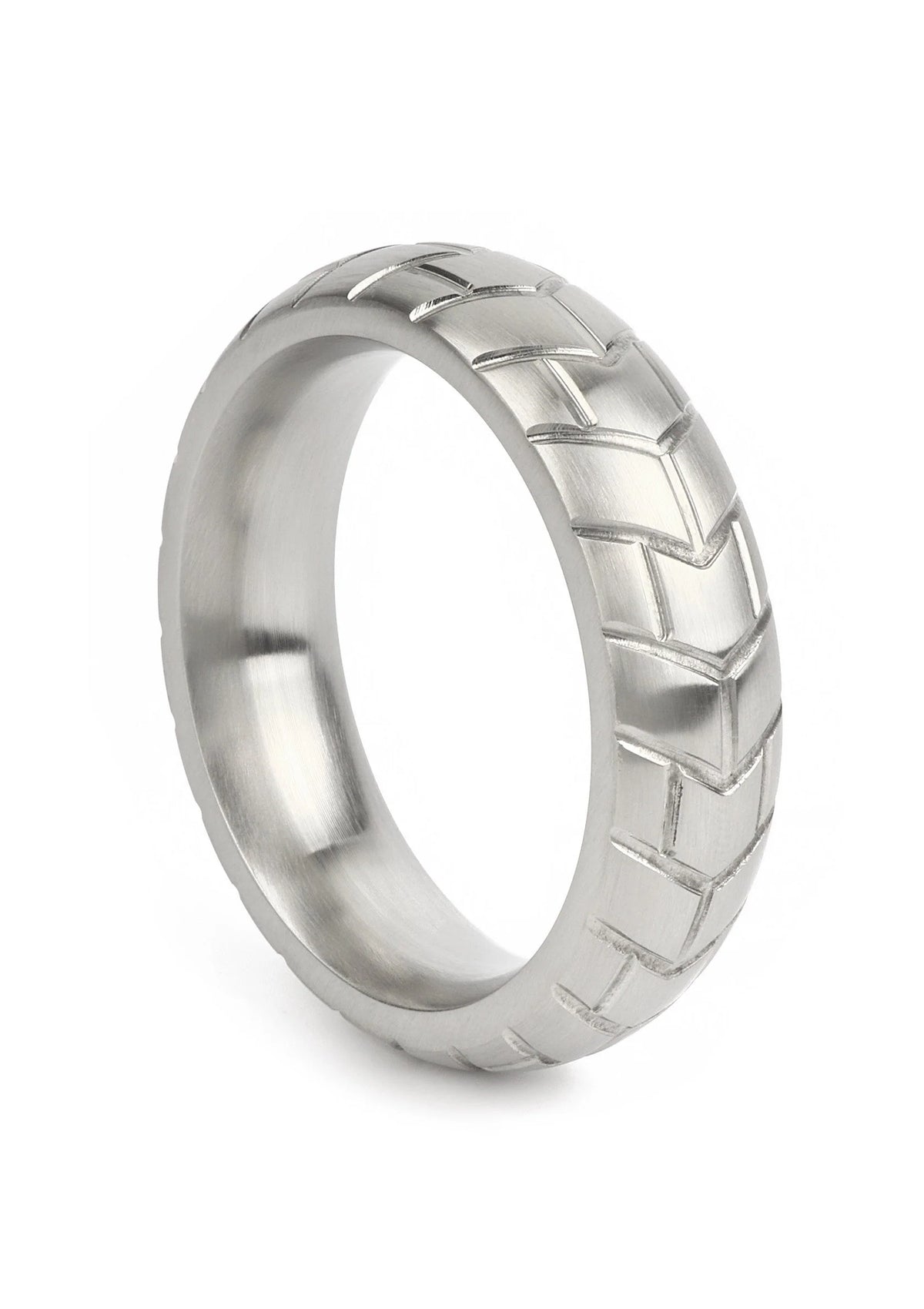 Bestel: MeGa Tire C - Ring Satin 50mm - bij Happytoys: de erotische sex webshop | liever Happy dan Easy ⭐⭐⭐⭐⭐ - Default Title - 38242 - SILVER
