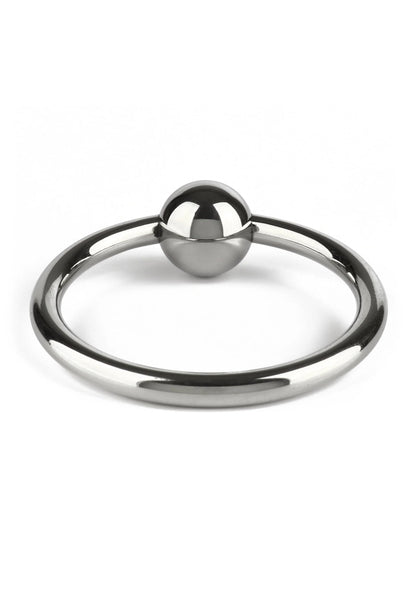 Kogelsluiting C-ring (55 mm) van Mr Steel, glanzende stalen ring met kogelpunt