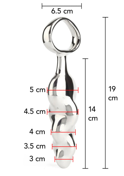 Bestel: DisXco Thruster Dildo by Mr Steel - bij Happytoys: de erotische sex webshop | liever Happy dan Easy ⭐⭐⭐⭐⭐