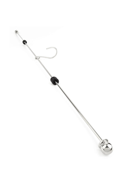 Bestel: Long Thai Hooked Pain Stick - bij Happytoys: de erotische sex webshop | liever Happy dan Easy ⭐⭐⭐⭐⭐ - Default Title - 38412 - SILVER