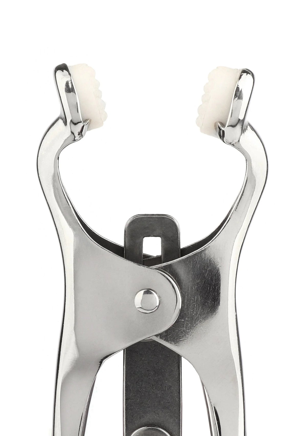 Bestel: Squeezer Nipple Clamps W Ring by Mr. Steel - bij Happytoys: de erotische sex webshop | liever Happy dan Easy ⭐⭐⭐⭐⭐