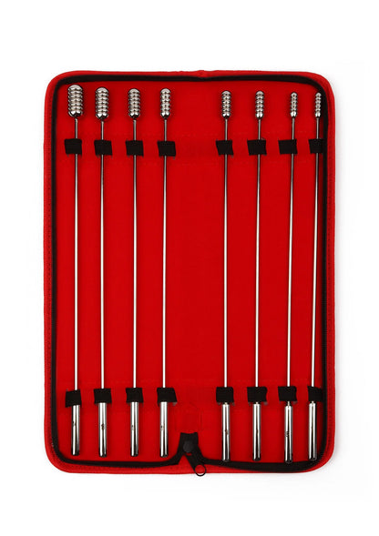 Bestel: Screw Me Urethral Sounds 8 pcs Dillator set by Mr. Steel - bij Happytoys: de erotische sex webshop | liever Happy dan Easy ⭐⭐⭐⭐⭐ - Default Title - 38463 - SILVER