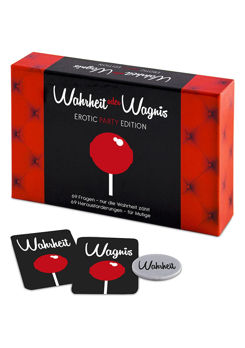 Bestel: Wahrhe/Wagnis Erotic Party DE - bij Happytoys: de erotische sex webshop | liever Happy dan Easy ⭐⭐⭐⭐⭐ - Default Title - 38515 - ASSORT