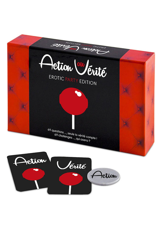 Bestel: Action/Verite Erotic Party FR - bij Happytoys: de erotische sex webshop | liever Happy dan Easy ⭐⭐⭐⭐⭐