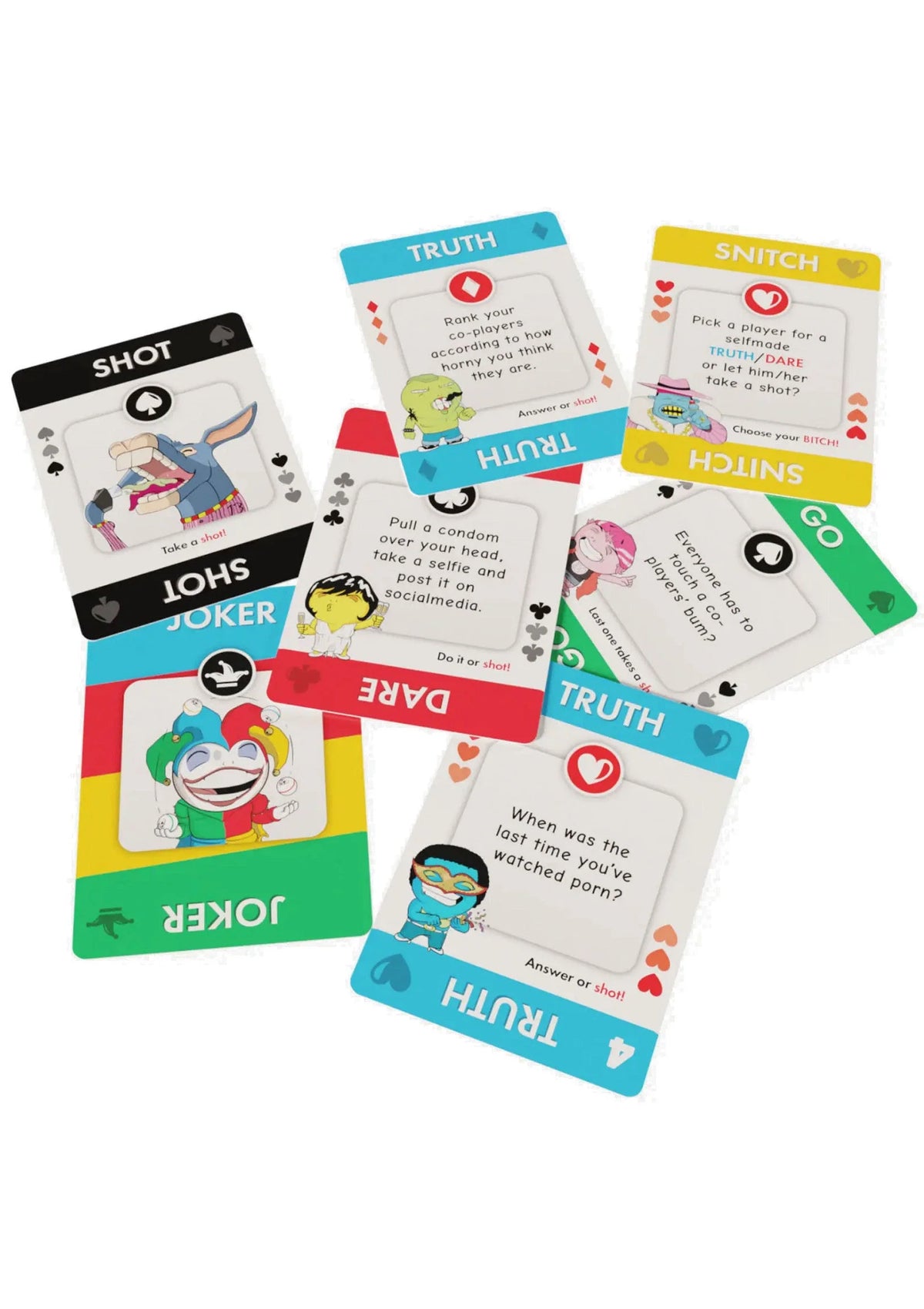 Bestel: MadWish Playing Cards 24 pcs ENG/DE - bij Happytoys: de erotische sex webshop | liever Happy dan Easy ⭐⭐⭐⭐⭐