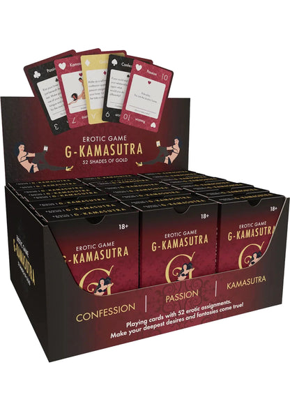 Bestel: G Kamasutra cards 24 pcs ENG/FR/DE - bij Happytoys: de erotische sex webshop | liever Happy dan Easy ⭐⭐⭐⭐⭐