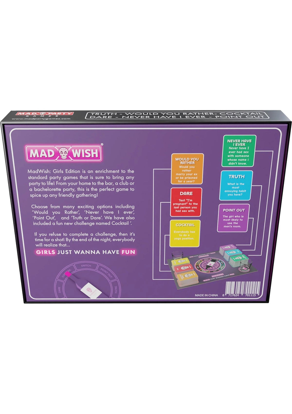 Bestel: MadWish Pro Girls Edition - bij Happytoys: de erotische sex webshop | liever Happy dan Easy ⭐⭐⭐⭐⭐