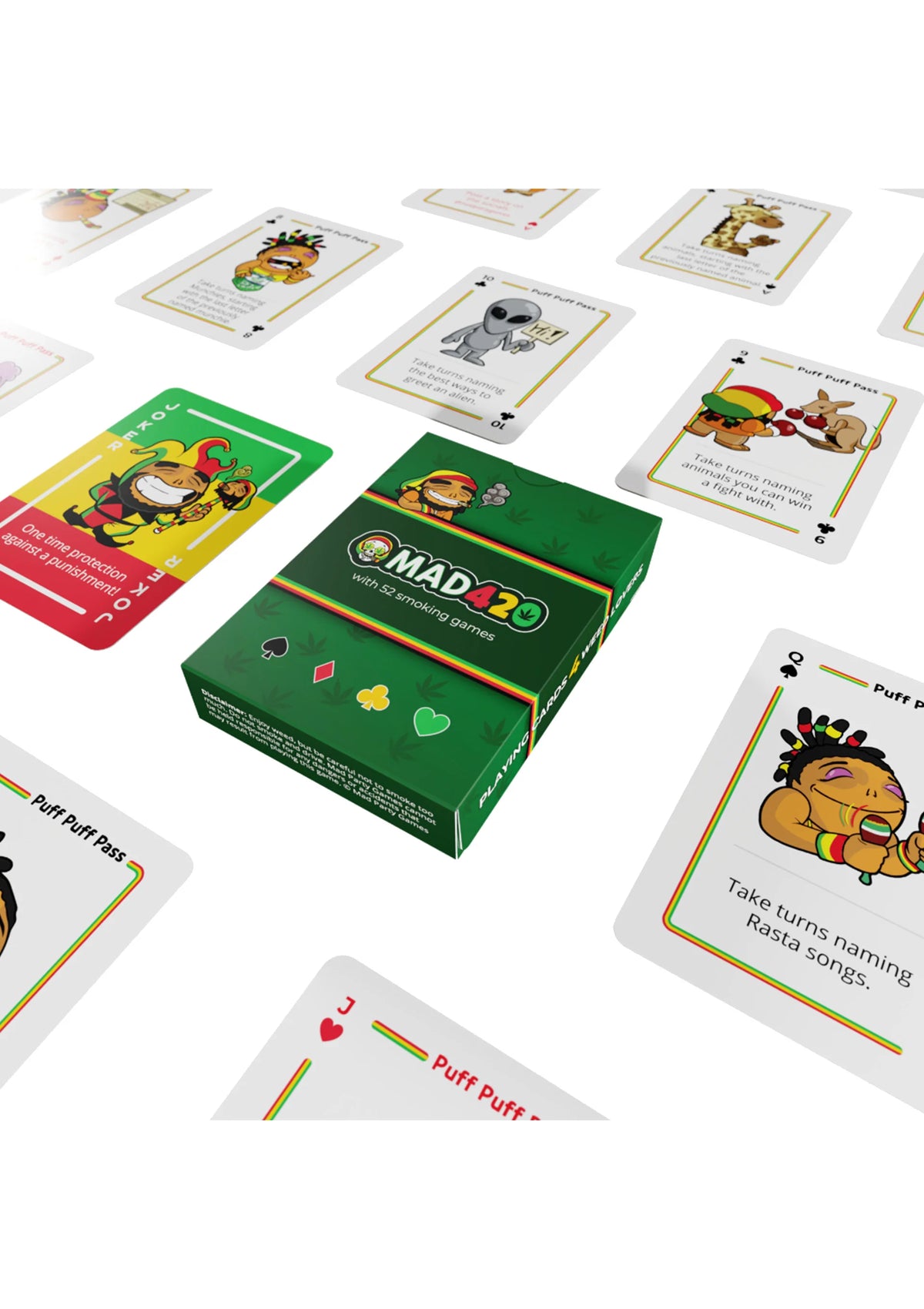Bestel: Mad420 Smoking Cards 24 pcs - bij Happytoys: de erotische sex webshop | liever Happy dan Easy ⭐⭐⭐⭐⭐