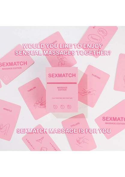 Bestel: Sexmatch Massage Edition Game - bij Happytoys: de erotische sex webshop | liever Happy dan Easy ⭐⭐⭐⭐⭐