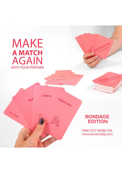 Bestel: Sexmatch Bondage Edition Game - bij Happytoys: de erotische sex webshop | liever Happy dan Easy ⭐⭐⭐⭐⭐
