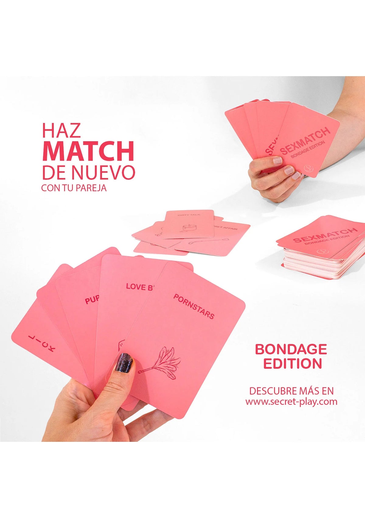 Bestel: Sexmatch Bondage Edition Game - bij Happytoys: de erotische sex webshop | liever Happy dan Easy ⭐⭐⭐⭐⭐