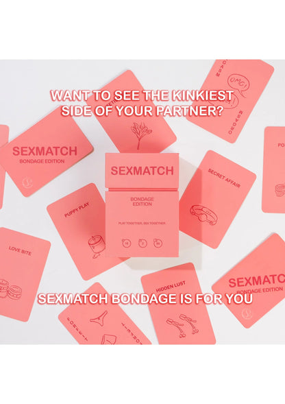 Bestel: Sexmatch Bondage Edition Game - bij Happytoys: de erotische sex webshop | liever Happy dan Easy ⭐⭐⭐⭐⭐