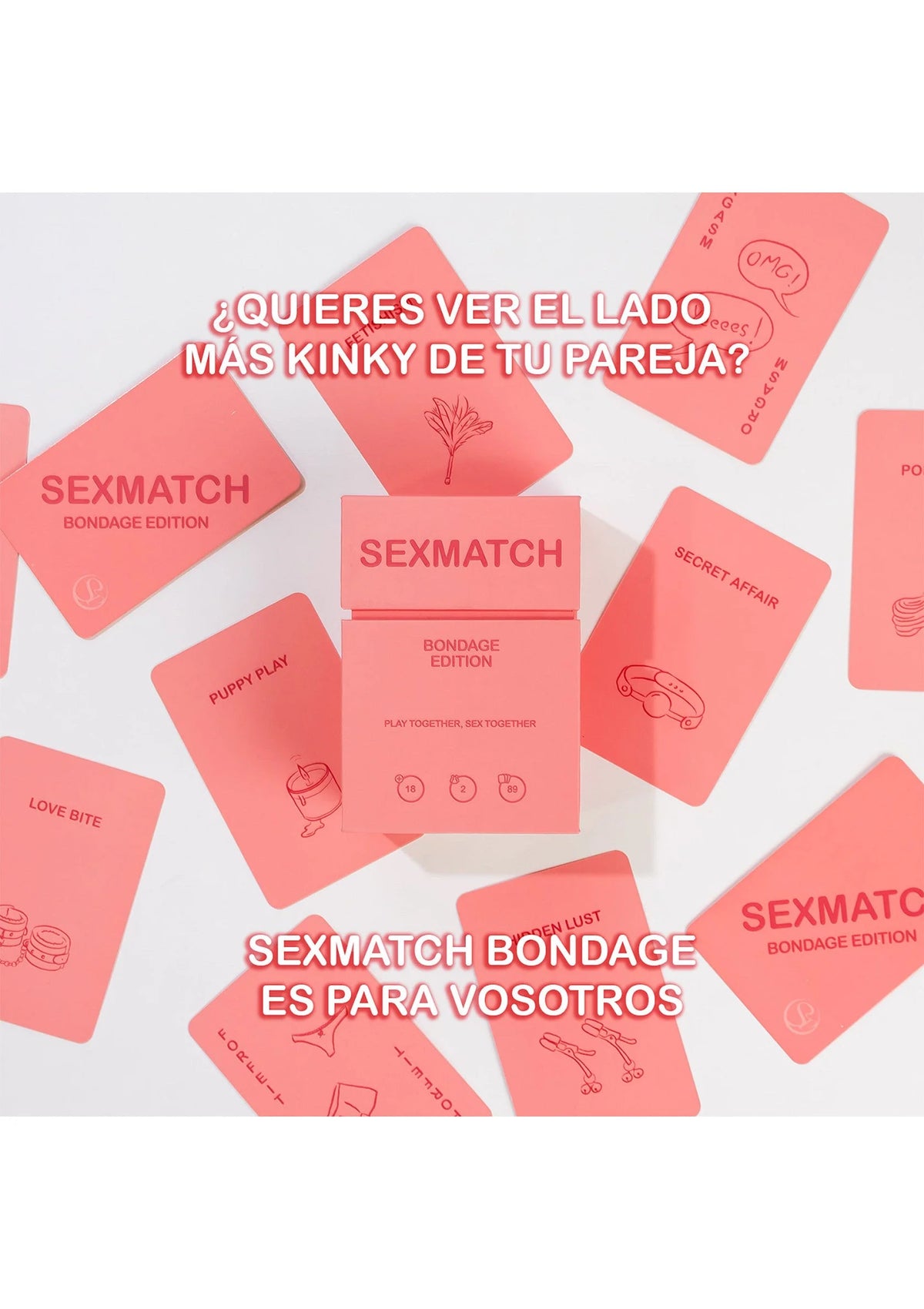 Bestel: Sexmatch Bondage Edition Game - bij Happytoys: de erotische sex webshop | liever Happy dan Easy ⭐⭐⭐⭐⭐