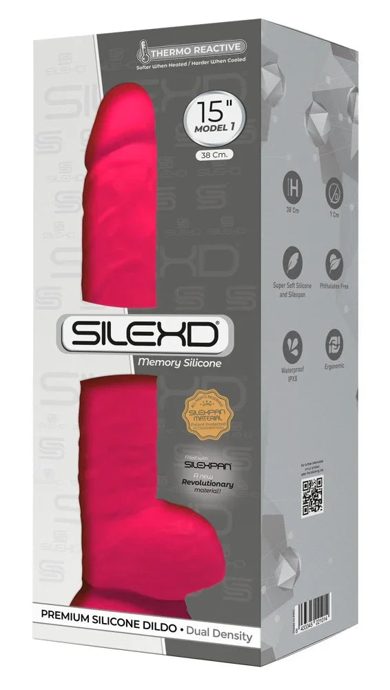 Premium Silicone Dildo 15" - Model 1 - Happytoys Sexshop: Toys for Feeling Happy & Easy 😊 - Discreet geleverd
