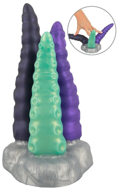Triple Tentacle Dildo - Happytoys Sexshop: Toys for Feeling Happy & Easy 😊 - Discreet geleverd