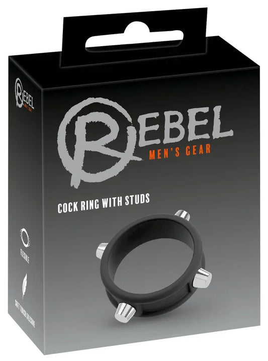Cock Ring with Studs - Happytoys Sexshop: Toys for Feeling Happy & Easy 😊 - Discreet geleverd