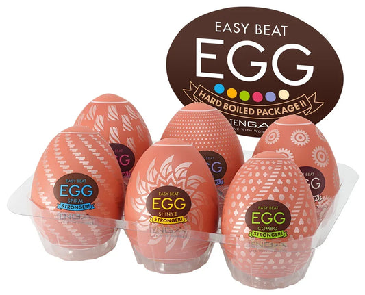 Egg Stronger Package 6pcs - Happytoys Sexshop: Toys for Feeling Happy & Easy 😊 - Discreet geleverd
