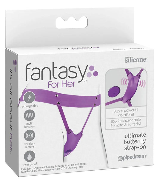 Ultimate Butterfly Strap-on - Happytoys Sexshop: Toys for Feeling Happy & Easy 😊 - Discreet geleverd