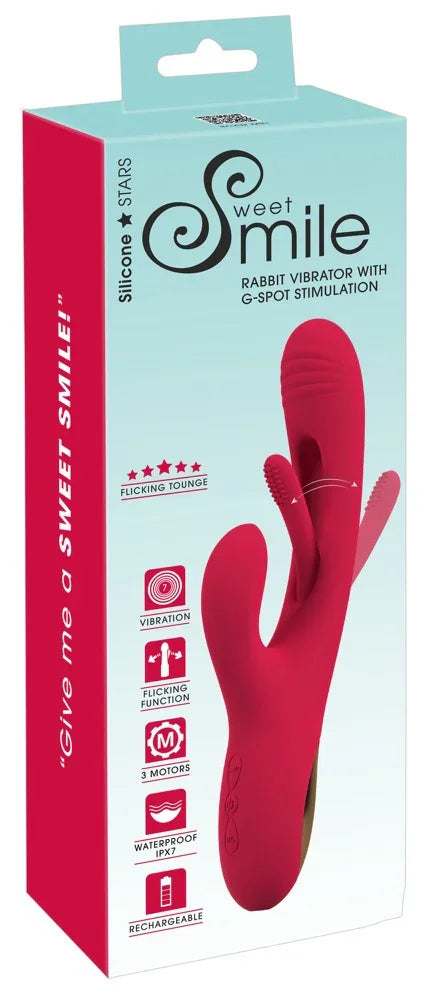 Rabbit Vibrator with G-Spot Stimulation - Happytoys Sexshop: Toys for Feeling Happy & Easy 😊 - Discreet geleverd