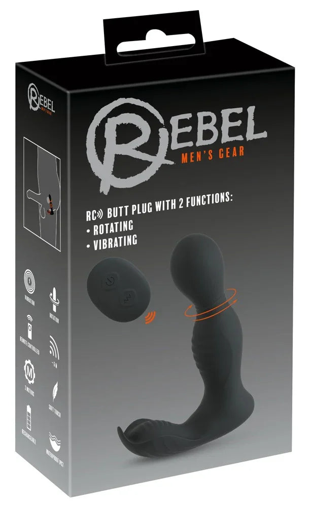 RC Butt Plug with 2 Functions - Happytoys Sexshop: Toys for Feeling Happy & Easy 😊 - Discreet geleverd