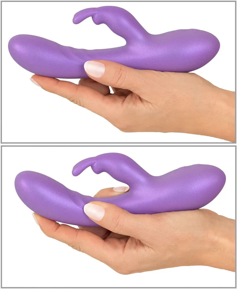 Flexible Rabbit Special Edition Metallic Silicone by Sweet Smile - Happytoys Sexshop: Toys for Feeling Happy & Easy 😊 - Discreet geleverd
