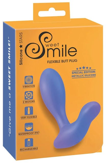 Flexible Butt Plug by Sweet Smile - Happytoys Sexshop: Toys for Feeling Happy & Easy 😊 - Discreet geleverd