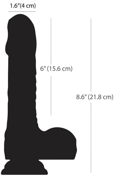 8,6" Rotating & Thrusting Vibrating Dong by Naked Addiction - Happytoys Sexshop: Toys for Feeling Happy & Easy 😊 - Discreet geleverd