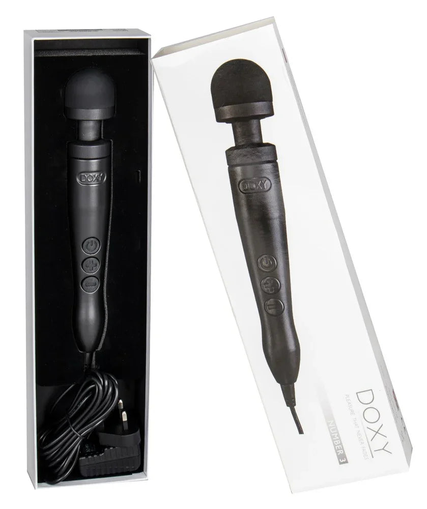 Die Cast 3 Powerfull Wand by Doxy - Happytoys Sexshop: Toys for Feeling Happy & Easy 😊 - Discreet geleverd