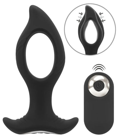 RC Butt Plug with a Hole by Anos - Happytoys Sexshop: Toys for Feeling Happy & Easy 😊 - Discreet geleverd