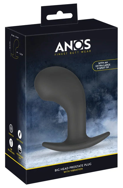 Big Head Prostate Plug by Anos - Happytoys Sexshop: Toys for Feeling Happy & Easy 😊 - Discreet geleverd