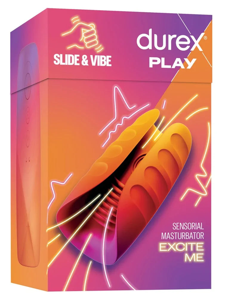 Ride & Vibe masturbator by Durex - Happytoys Sexshop: Toys for Feeling Happy & Easy 😊 - Discreet geleverd