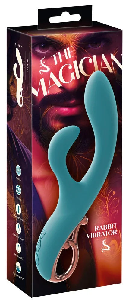 The Magician Rabbit Vibrator by You2Toys - Happytoys Sexshop: Toys for Feeling Happy & Easy 😊 - Discreet geleverd