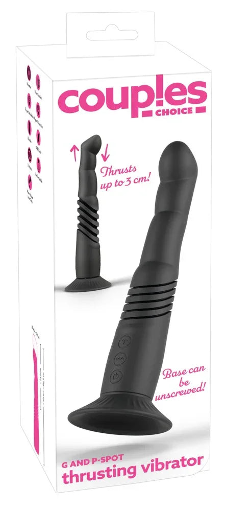 G and P-Spot Thrusting Vibrator by Coup!es Choice - Happytoys Sexshop: Toys for Feeling Happy & Easy 😊 - Discreet geleverd