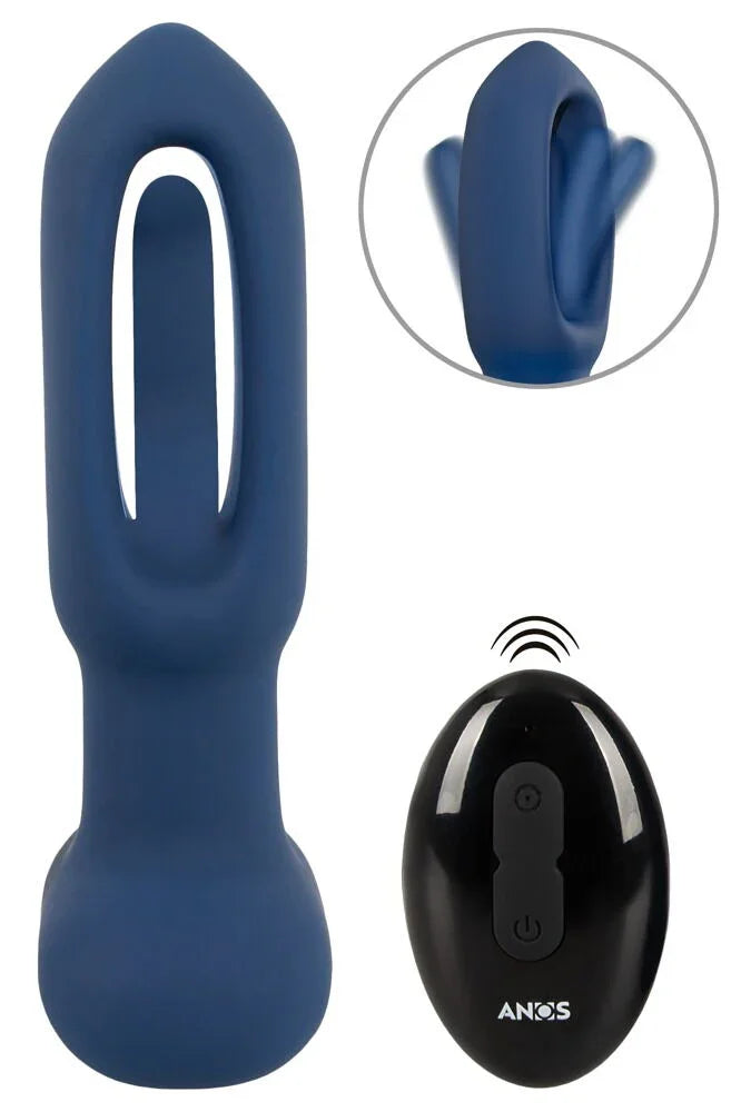 RC Flicking Tongue Butt Plug by Anos - Happytoys Sexshop: Toys for Feeling Happy & Easy 😊 - Discreet geleverd