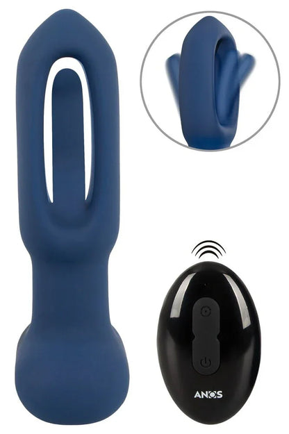 RC Flicking Tongue Butt Plug by Anos - Happytoys Sexshop: Toys for Feeling Happy & Easy 😊 - Discreet geleverd
