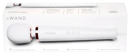 Powerful Plug-In Vibrating Massager by LeWand - Happytoys Sexshop: Toys for Feeling Happy & Easy 😊 - Discreet geleverd