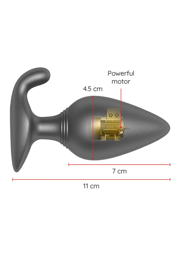 Rio Vibrating Anal Plug + App by Oninder