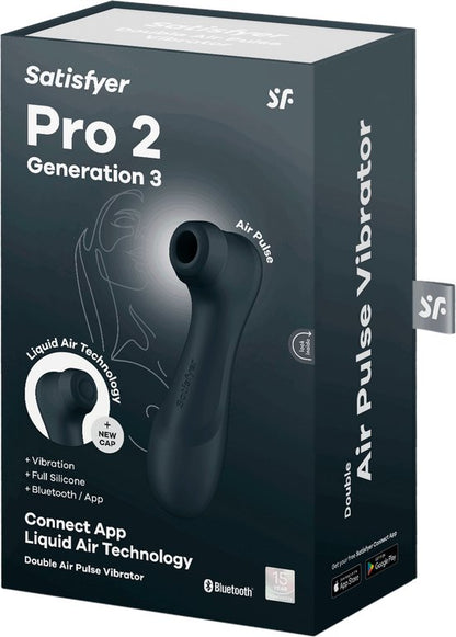 Satisfyer - Pro 2 Generation 3 - Air Pressure Vibrator (with App Control) - Purple