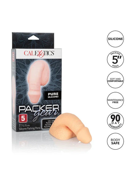 5 inch Silicone Packing Penis by CalExotics - Happytoys Sexshop: Toys for Feeling Happy & Easy 😊 - Discreet geleverd