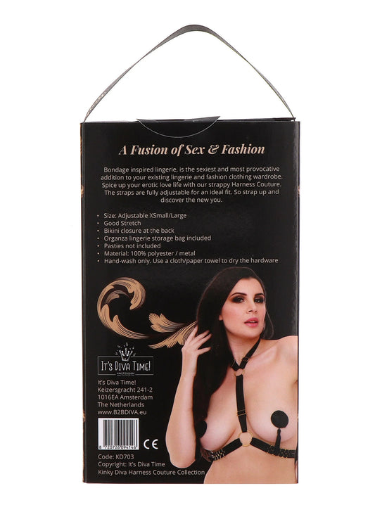 Bestel: Harness Deluxe - bij Happytoys: de erotische sex webshop | liever Happy dan Easy ⭐⭐⭐⭐⭐