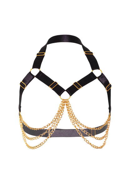 Bestel: Luxury Chain Bra - bij Happytoys: de erotische sex webshop | liever Happy dan Easy ⭐⭐⭐⭐⭐