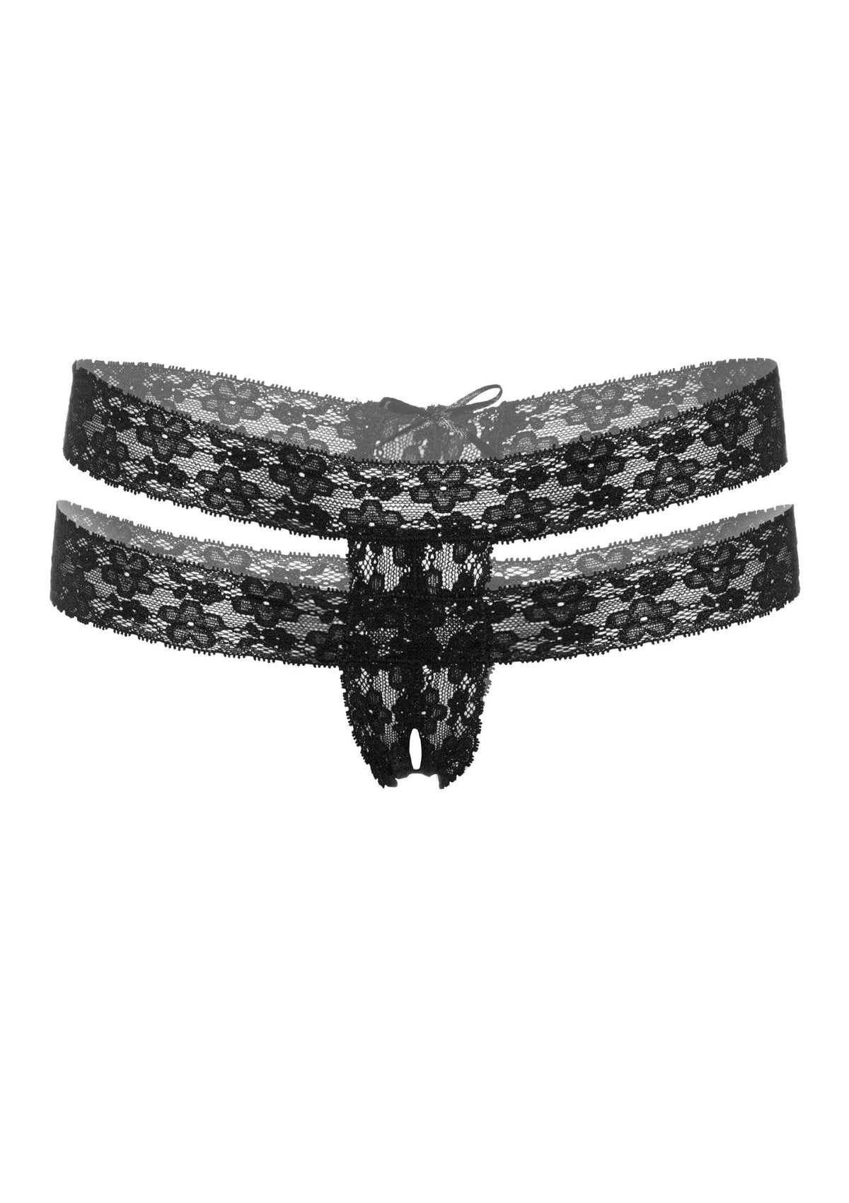 Bestel: Lucy crotchless thong panty - bij Happytoys: de erotische sex webshop | liever Happy dan Easy ⭐⭐⭐⭐⭐