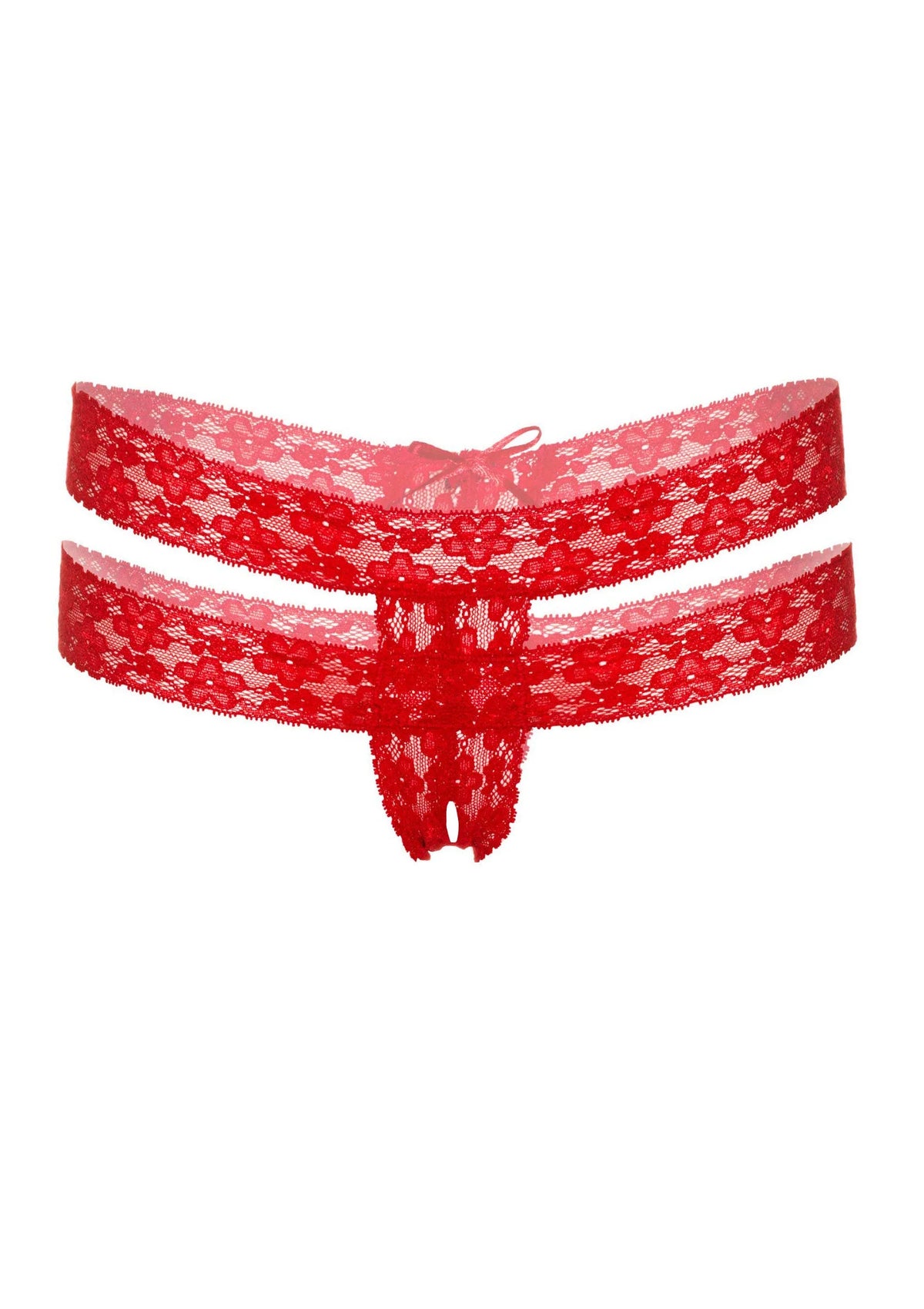 Bestel: Lucy crotchless thong panty - bij Happytoys: de erotische sex webshop | liever Happy dan Easy ⭐⭐⭐⭐⭐