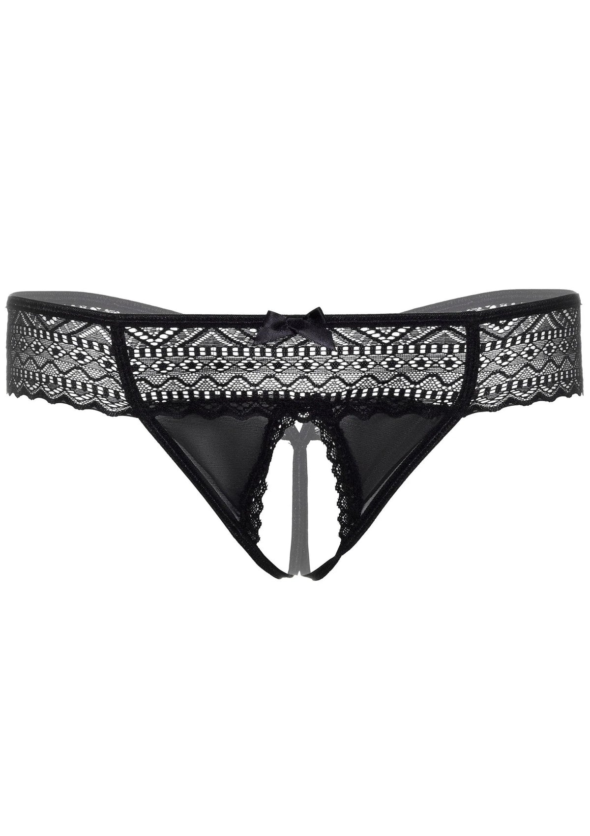 Bestel: Roxanne crotchless string - bij Happytoys: de erotische sex webshop | liever Happy dan Easy ⭐⭐⭐⭐⭐